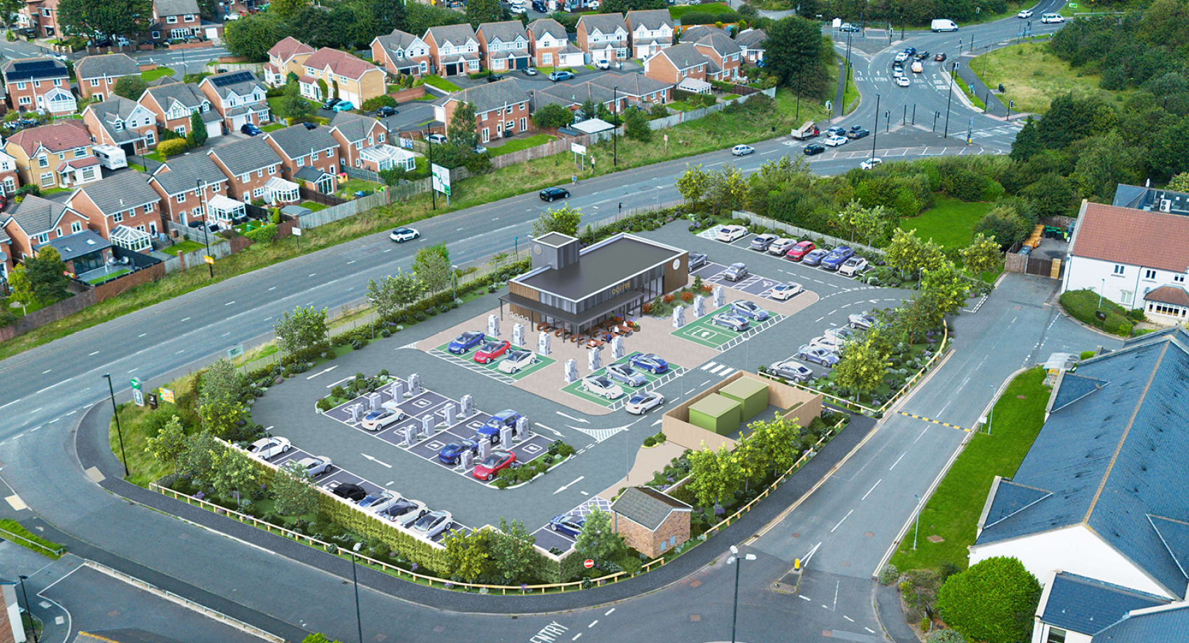 NE EV Charging Facility