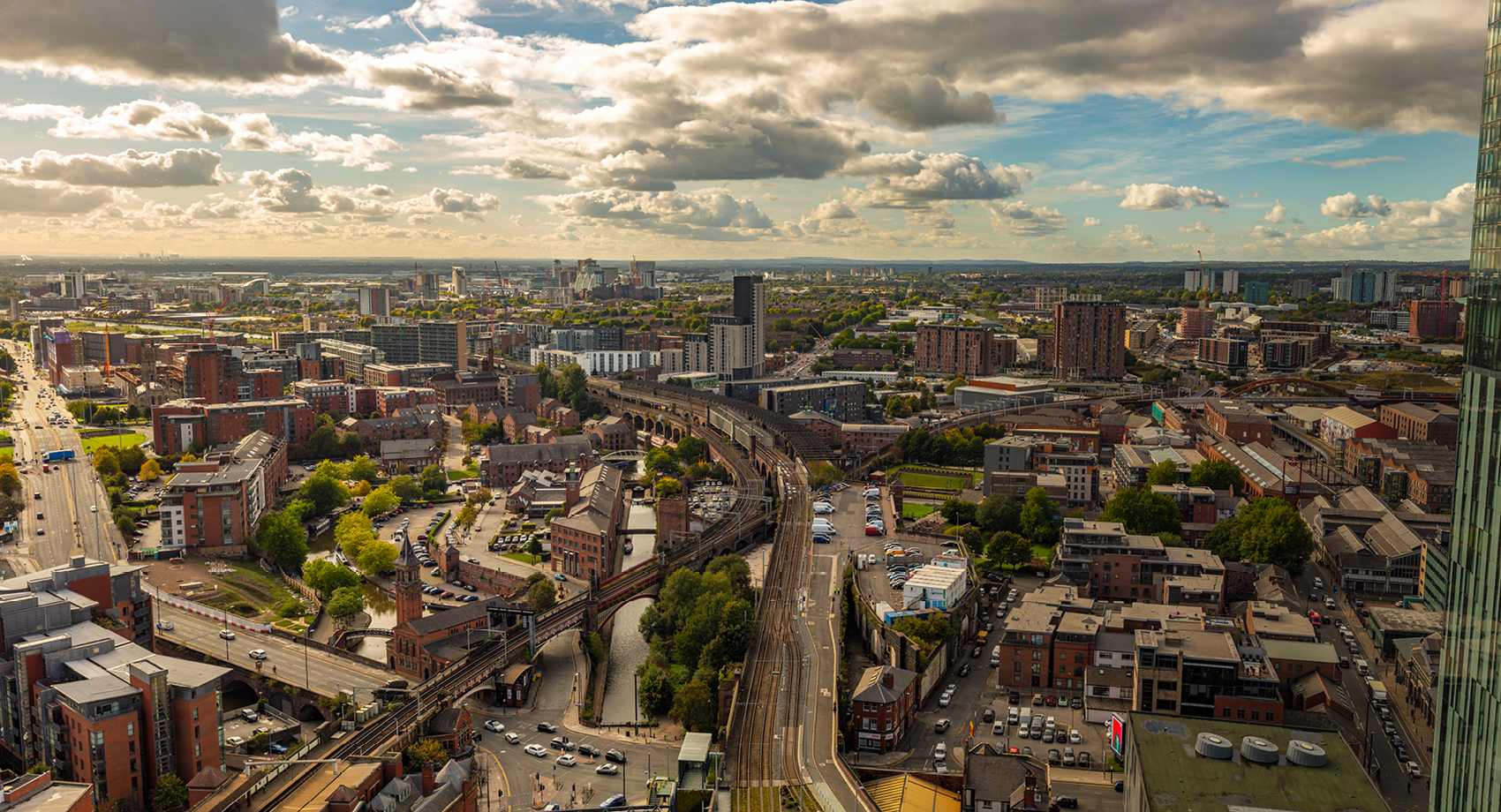 Manchester skyline