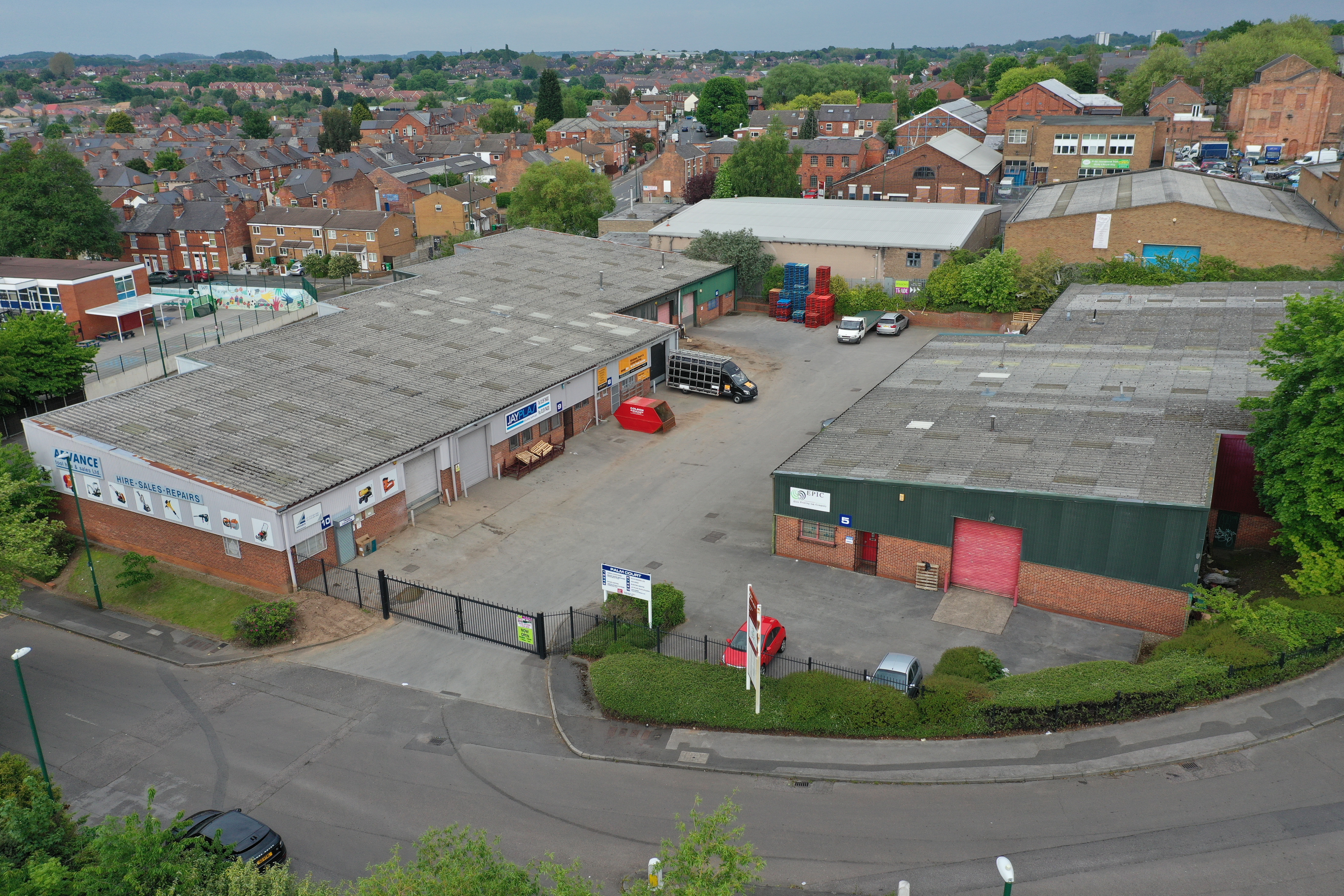 Palm, Court, Nottingham, Estate, Industrial