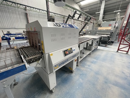 Gasbarre 28ton presses, vacuum insulated panel production & packaging machines