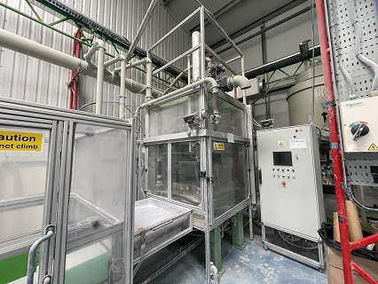 Gasbarre 28ton presses, vacuum insulated panel production & packaging machines
