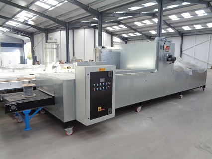 Gasbarre 28ton presses, vacuum insulated panel production & packaging machines