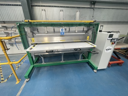 Gasbarre 28ton presses, vacuum insulated panel production & packaging machines