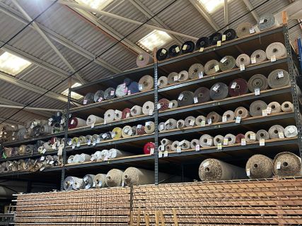 Sample Auction of Rolls of the World Famous "Axminster" Carpet