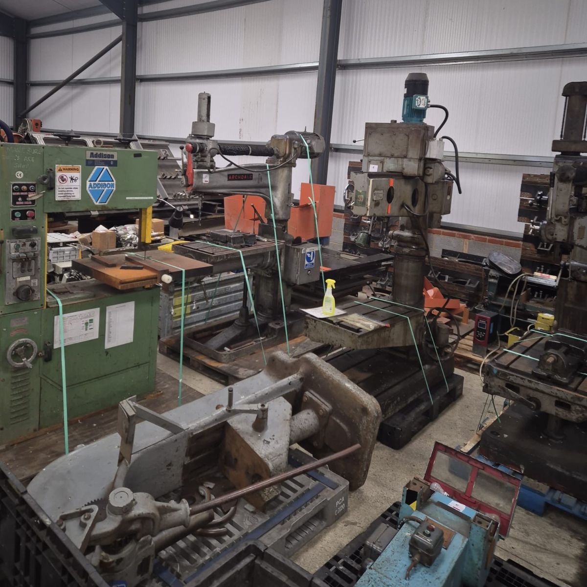 Machine Tools, Robots, Stores & Laboratory Test Equipment, etc