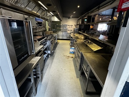  MODERN LATE CATERING EQUIPTMENT, PIZZA OVEN, RESTURANT FURNISHINGS ETC.