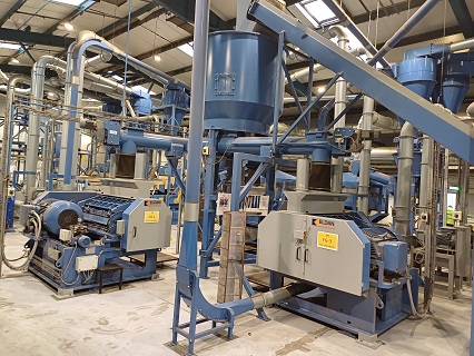 Eldan Recycling A/S Cable Recycling Line