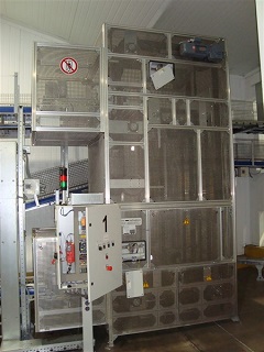 SSI Shaeffer fully automated carton/box fulfilment packing, pick by light installation for removal as a whole or substantial parts