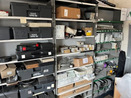 Assets of a Mercedes Benz Specialist Garage, Including Equipment, Stock, Vehicles, etc.