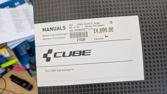 Cube Electric Hybrid Mountain Bike