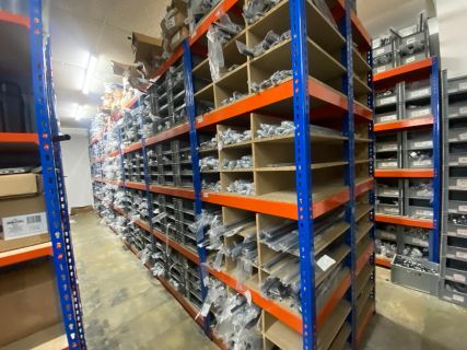 £400,000 (cost) of Motor Spares and Associated Stock, Racking, etc (subject to availability)