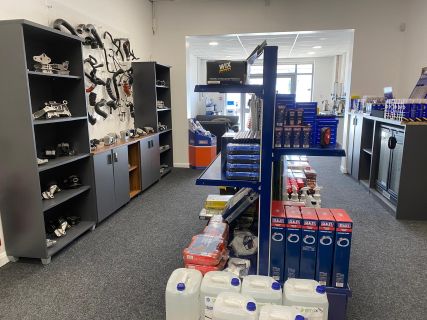 £400,000 (cost) of Motor Spares and Associated Stock, Racking, etc (subject to availability)