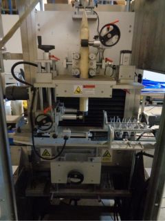 Newlink TB-250 Automatic Bottle Sleeving Machine (2023) and a Pel 5500 Baler