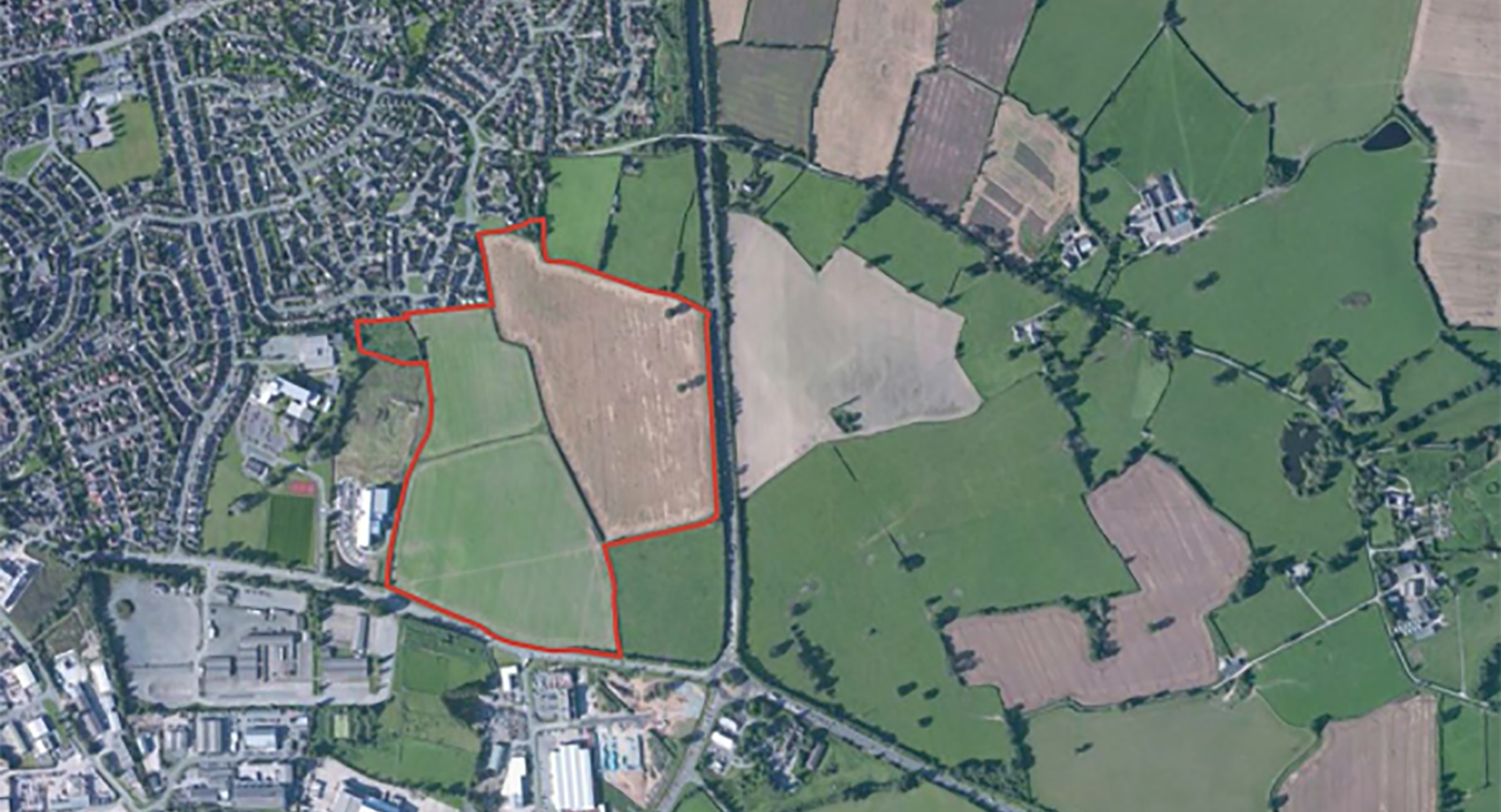 housing development outskirts of Oswestry, Shropshire