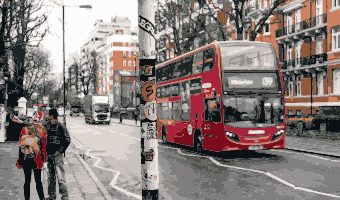 London Bus Street