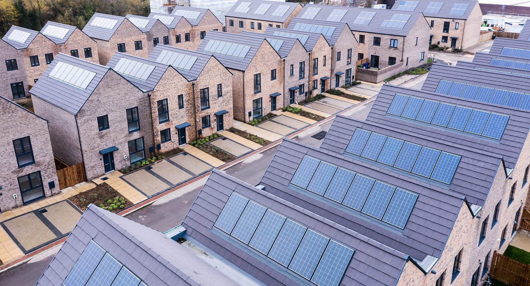 New Build Modular Terraced Housing