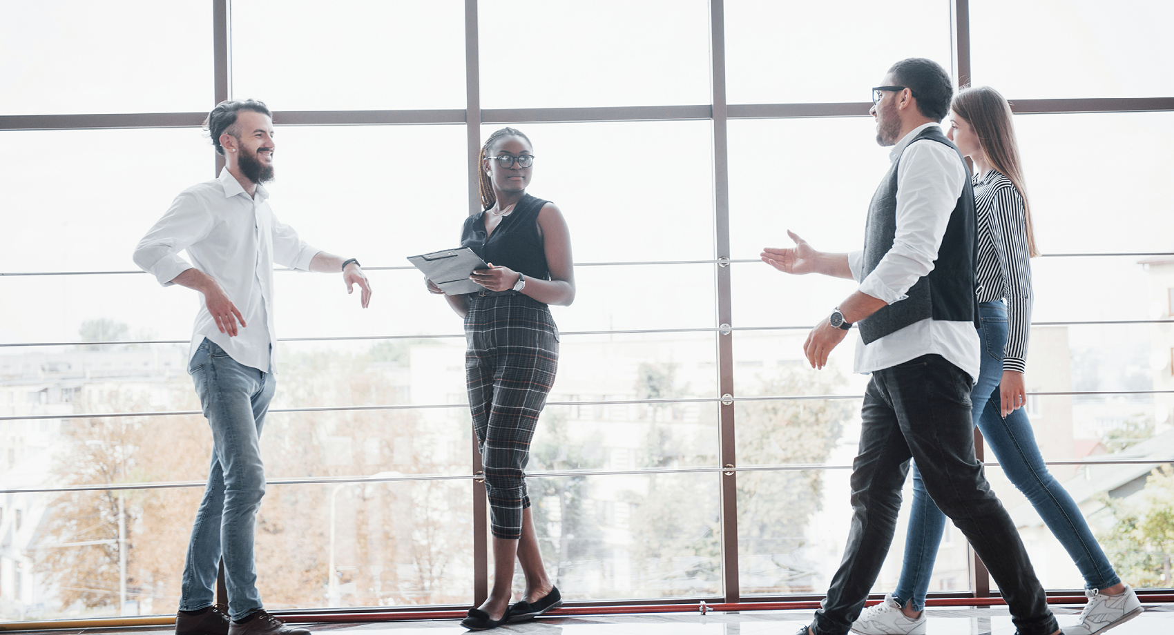 People meeting in the office