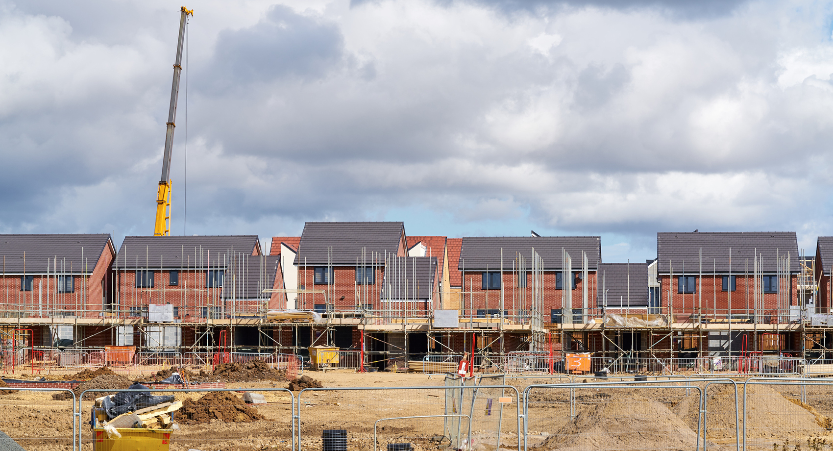 construction site for new houses