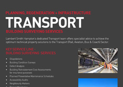 Transport Service Line, Building Surveying